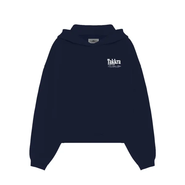 Takkra Monaco Hoodie Navy Blue (1)