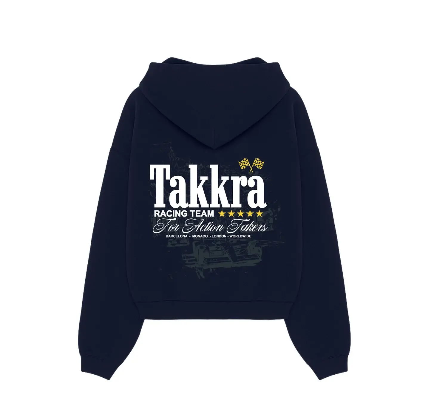Takkra Monaco Hoodie Navy Blue (2) Takkra Monaco Hoodie Navy Blue (2)