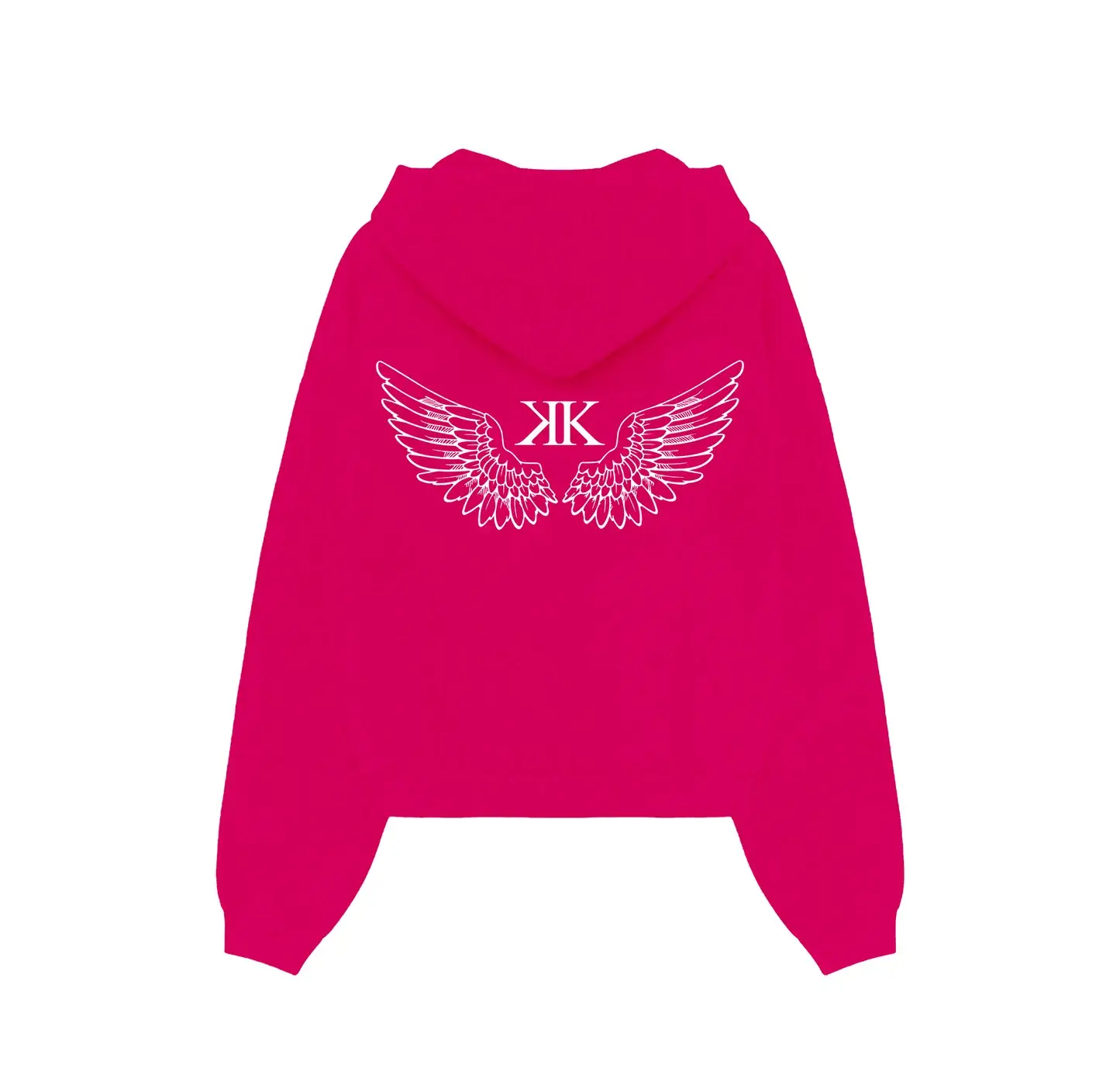 Takkra Wings Hoodie Hot Pink (2) Takkra Wings Hoodie Hot Pink (2)