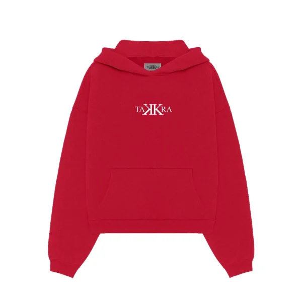Takkra Wings Hoodie Red (1)