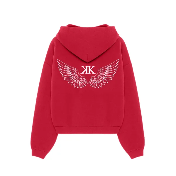 Takkra Wings Hoodie Red (2)