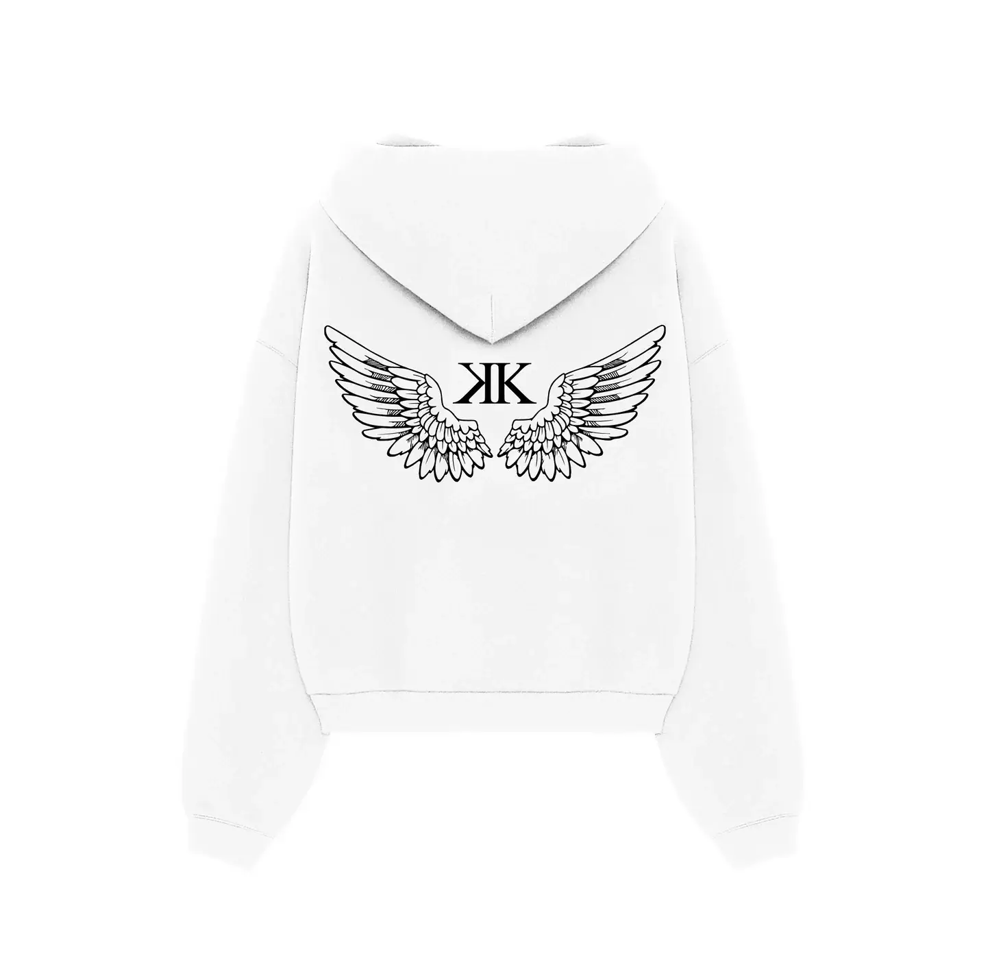 Takkra Wings Hoodie White (2) Takkra Wings Hoodie White (2)
