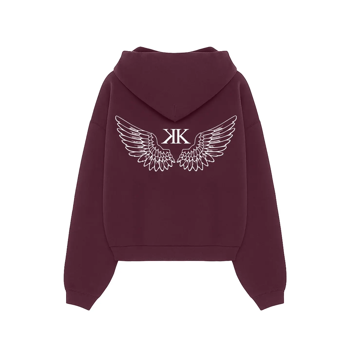 Takkra Wings Hoodie Wine Burgundy (2) Takkra Wings Hoodie Wine Burgundy (2)